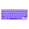 ENKAY for MacBook Pro 13.3 inch / 15.4 inch / 17.3 inch (US Version) / A1278 / A1286 Soft Silicone Keyboard Protector Cover Skin(Purple)