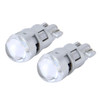 10 PCS T10 1W 50LM Car Clearance Light with SMD-3030 Lamp, DC 12V(Yellow Light)