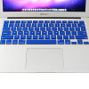 ENKAY for MacBook Air 11.6 inch (US Version) Colorful Silicon Soft Keyboard Protector Cover Skin(Blue)
