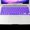 ENKAY for MacBook Air 11.6 inch (US Version) / A1370 / A1465 Colorful Silicon Soft Keyboard Protector Cover Skin(Purple)