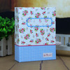 6 inch 100 Sheets 4R Small Floral Flower Pocket Photo Album(White)