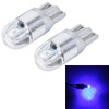 2 PCS T10 2W 2 SMD-3030 LED Car Clearance Lights Lamp, DC 12V (Blue Light)