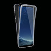 For Galaxy S8 + / G955 0.75mm Double-sided Ultra-thin Transparent TPU Protective Case(Transparent)