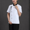 Spliced Chef Cooking Workwear  Catering Restaurant Coffee Shop Waiter Uniforms, Size:4XL(White)