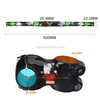 TOSEEK Carbon Fiber Children Balance Bike Handlebar, Size: 500mm (Green)