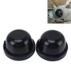 2 PCS Universal Car LED Headlight HID Xenon Lamp Silicone Dust Cover Seal Caps for Car Retrofit, Inner Diameter: 7.5cm