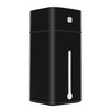 Ultrasonic Air Humidifier USB Essential Oil Aroma Diffuser LED Night Light Spray Mist Purifier, 1000ml(Black)
