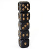 5 PCS/Set Creative Skull Bones Dice Six Sided Skeleton Dice Club Pub Party Game Toys Resin Dice