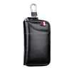 9102 Multi-function Waist Hanging Leather Zipper Wallet Keys Holder Bag (Black)