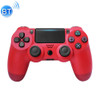 Wireless Bluetooth Game Handle Controller with Lamp for PS4(Red)