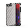 Shockproof Honeycomb PC + TPU Case for Huawei Honor V20(Transparent)