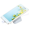 RJ11 to Micro USB 2.0 Anti-Theft Security Retractable Coiled Cable for Android Phones Display Stand