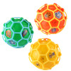 3 PCS Electric Dance Music Crazy Ball LED Children Creativity Bouncing Ball Toys, Random Color Delivery