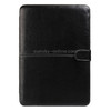 Notebook Leather Case with Snap Fastener for 11.6 inch MacBook Air(Black)