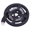 1m USB TV Rope Light, 14.4W 60 LEDs SMD 5050 Bare Board with 50cm USB Interface Cable, DC 5V(Warm White)