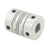 CNC Stepper Motor Flexible Coupling Coupler (8x8mm)(Silver)