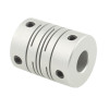 CNC Stepper Motor Flexible Coupling Coupler (8x8mm)(Silver)