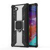 Iron Warrior Shockproof PC + TPU Protective Case for Galaxy Note10 / Note10 5G, with Ring Holder(Black)
