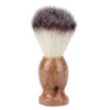 Wood Handle Hair Shaving Brush Facial Beard Cleaning Appliance Shave Salon Badger Hair Tool Razor Brush