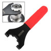 Hardened C-shaped Crescent Head Wrench Engraving Machine Spindle Extension Rod Collet Grip Wrench, Style:ER20UM