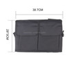 Car Back Seat Hanger Car Headrest Bag, Size: 38.7*28*3cm(Black)