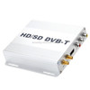 DVB-T999 Car Mobile DVB-T Digital TV Receiver Box with Remote Control (Silver)