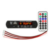 Car 12V 2x3W Audio MP3 Player Decoder Board FM Radio TF USB 3.5mm AUX, with Bluetooth / Recording Call Function / Power Amplifier / Remote Control