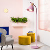 YWXLight Macaron floor lamp vertical table lamp (Pink)