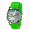 WeiYaQi 891 Fashion Wrist Watch with Silicagel Watch Band (Green)