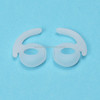 Wireless Bluetooth Earphone Silicone Ear Caps Earpads for Apple AirPods 1 / 2 (Transparent)
