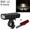 BX2 USB Charging Bicycle Light Front Handlebar Led Light (6 Hours, L2+A02 Lamp)