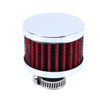 MZ 50mm Universal Mushroom Head Style Air Filter for Car(Red)