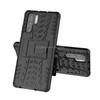 Tire Texture TPU+PC Shockproof Case for Huawei P30 Pro, with Holder (Black)