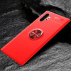 lenuo Shockproof TPU Case with Invisible Holder For Galaxy Note10+(Red)