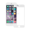 10 PCS for iPhone 6 Plus Front Screen Outer Glass Lens(White)