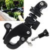 YKD-126 2 in 1 Universal Bicycle Mount Clip with Screw for GoPro HERO7 /6 /5 /5 Session /4 Session /4 /3+ /3 /2 /1, Xiaoyi and Other Action Cameras
