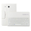 For Galaxy Tab E 9.6 / T560 2 in 1 Detachable Bluetooth Keyboard Litchi Texture Leather Case with Holder(White)