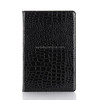 For Galaxy Tab S6 T860 / T865 Crocodile Texture Horizontal Flip Leather Case with Holder & Card Slots & Wallet (Black)
