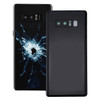 Back Cover with Camera Lens Cover for Galaxy Note 8(Black)