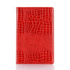 For Galaxy Tab S6 T860 / T865 Crocodile Texture Horizontal Flip Leather Case with Holder & Card Slots & Wallet (Red)