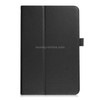 Litchi Texture Horizontal Flip Leather Case for Samsung Galaxy Tab S4 10.5 T830 / T835, with Holder (Black)