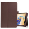 Litchi Texture Horizontal Flip Leather Case for Samsung Galaxy Tab S4 10.5 T830 / T835, with Holder (Brown)