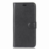 ZTE Blade Force / N9517 Litchi Texture Horizontal Flip Leather Case with Holder & Card Slots & Wallet (Black)