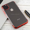 For iPhone 11 Pro Transparent TPU Anti-Drop And Waterproof Mobile Phone Protective Case(Red)