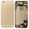 Full Housing Back Cover with Power Button & Volume Button Flex Cable & Charging Port Flex Cable & Speaker Ringer Buzzer for iPhone 6(Gold)