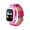 Q90 1.22 inch IPS Color Touch Screen Lovely Children Smartwatch GPS Tracking Wifi Watch, Support  SIM Card, Positioning Mode, Voice Call, Pedometer, Alarm Clock, Sleep Monitoring, SOS Emergency Telephone Dialing(Pink)