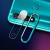 For Vivo Z1 Pro 0.15mm 9H Border Membrane Round Edge Rear Camera Lens Tempered Glass Film Guard Circle (Blue)