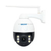 ESCAM Q5068 H.265 5MP Pan / Tilt / 4X Zoom WiFi Waterproof IP Camera, Support ONVIF Two Way Talk & Night Vision, UK Plug