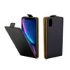 Business Style Vertical Flip TPU Leather Case for iPhone XR, with Card Slot (Black)