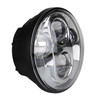 5.75 inch DC12V 6000K-6500K 40W Car LED Headlight for Harley(Silver)